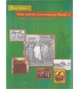 India and Comtemprary World - History english book for class 9 Published by NCERT of UPMSP